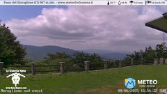 view from Passo del Muraglione on 2025-06-08