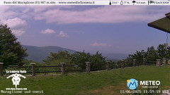 view from Passo del Muraglione on 2025-06-11