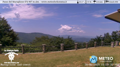 view from Passo del Muraglione on 2025-06-20