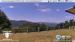 view from Passo del Muraglione on 2025-07-01