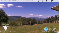 view from Passo del Muraglione on 2025-07-31