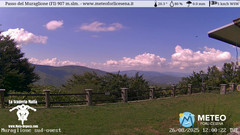 view from Passo del Muraglione on 2025-08-26