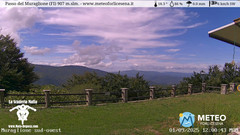 view from Passo del Muraglione on 2025-09-01