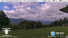 view from Passo del Muraglione on 2025-09-05