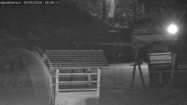 time-lapse frame, Alpe di Mera - Campetto Pro Loco webcam