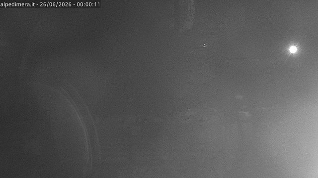 time-lapse frame, Alpe di Mera - Campetto Pro Loco webcam