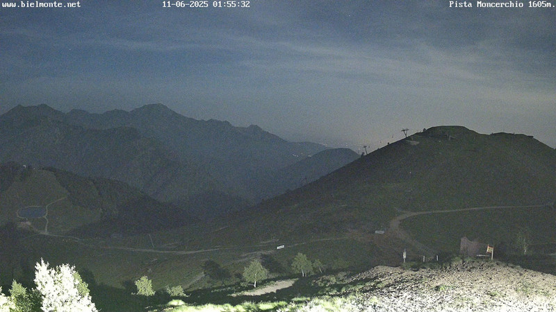 time-lapse frame, Bielmonte Monte Marca est webcam
