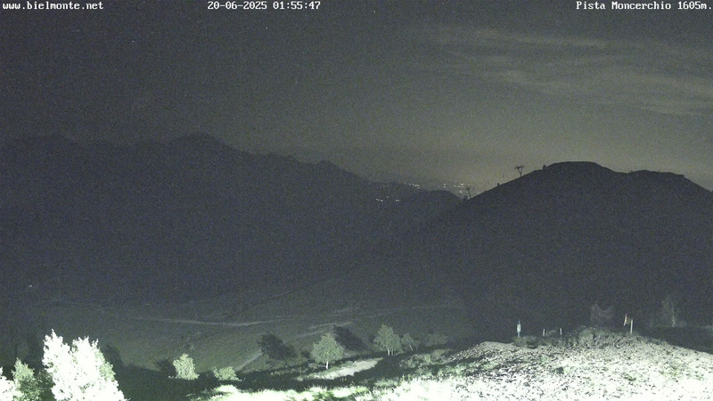 time-lapse frame, Bielmonte Monte Marca est webcam
