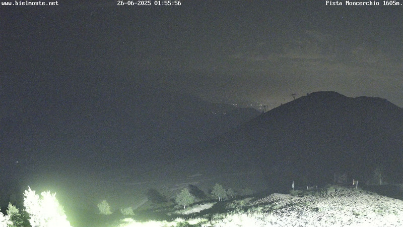time-lapse frame, Bielmonte Monte Marca est webcam