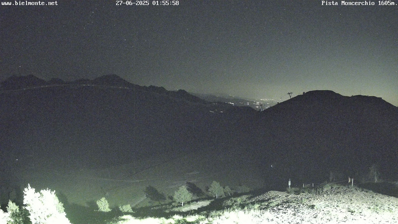 time-lapse frame, Bielmonte Monte Marca est webcam