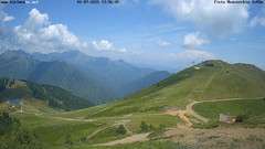 view from Bielmonte Monte Marca est on 2025-07-01