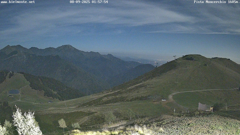 time-lapse frame, Bielmonte Monte Marca est webcam