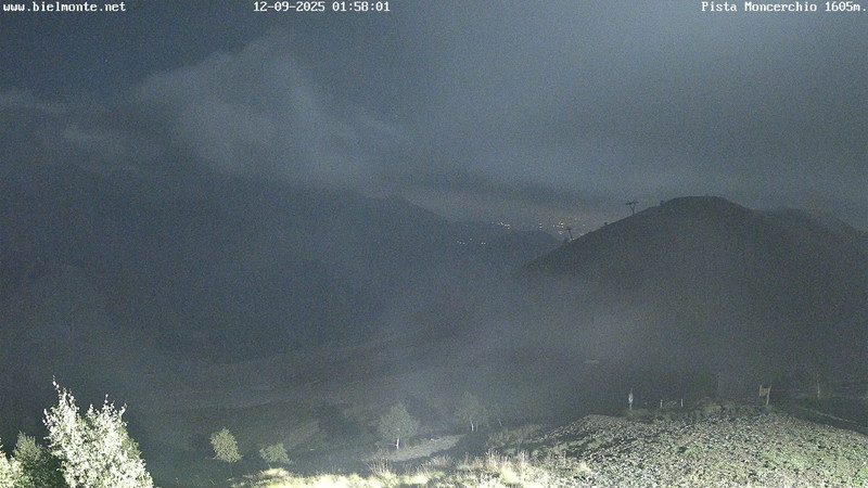 time-lapse frame, Bielmonte Monte Marca est webcam