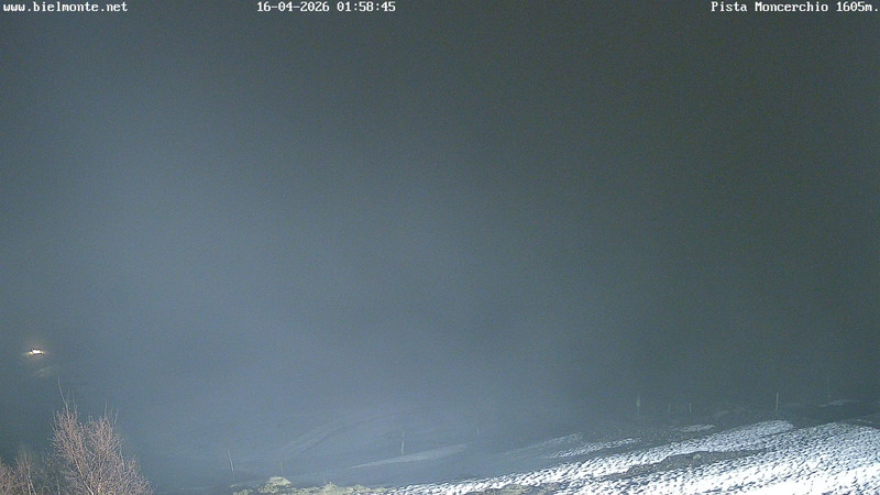 time-lapse frame, Bielmonte Monte Marca est webcam