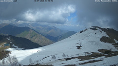 view from Bielmonte Monte Marca est on 2026-04-16