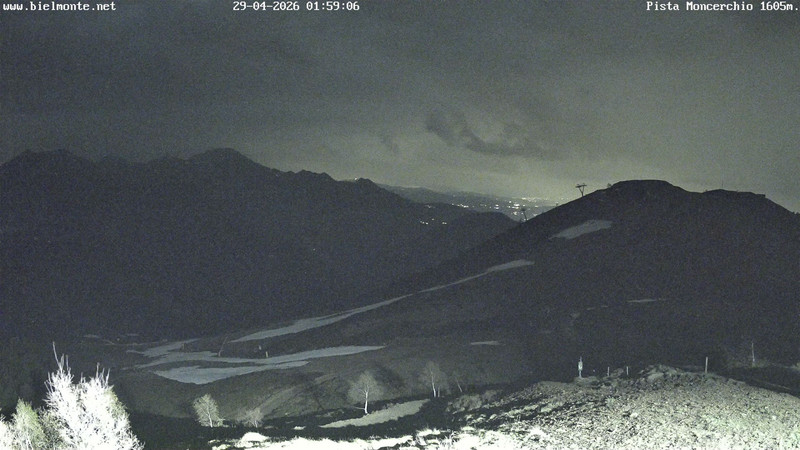 time-lapse frame, Bielmonte Monte Marca est webcam