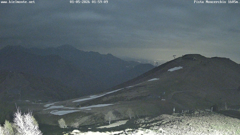 time-lapse frame, Bielmonte Monte Marca est webcam