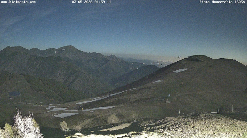 time-lapse frame, Bielmonte Monte Marca est webcam