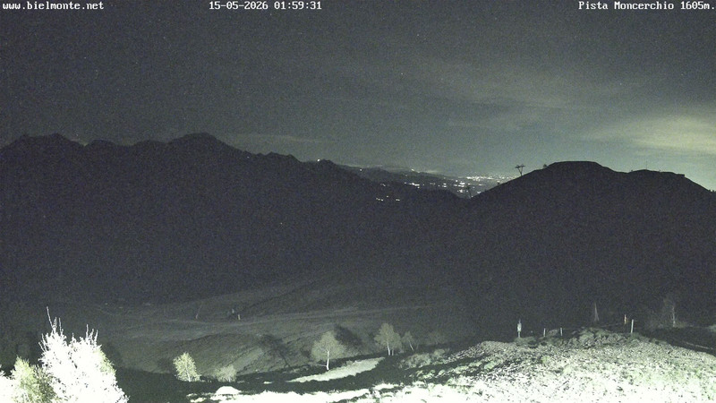 time-lapse frame, Bielmonte Monte Marca est webcam