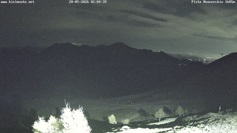 time-lapse frame, Bielmonte Monte Marca est webcam