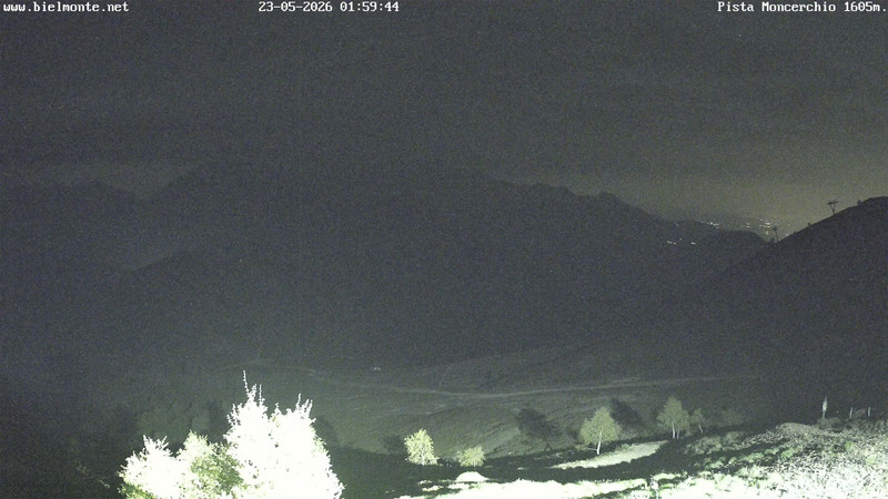 time-lapse frame, Bielmonte Monte Marca est webcam