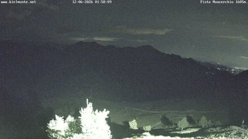 time-lapse frame, Bielmonte Monte Marca est webcam