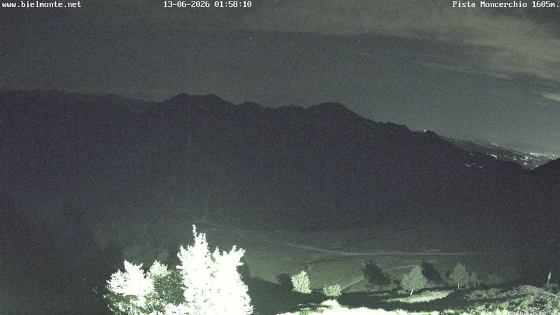 time-lapse frame, Bielmonte Monte Marca est webcam