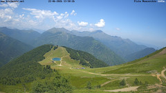 view from Bielmonte Monte Marca est on 2026-06-22