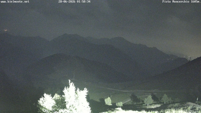 time-lapse frame, Bielmonte Monte Marca est webcam