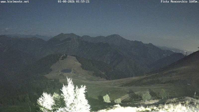 time-lapse frame, Bielmonte Monte Marca est webcam