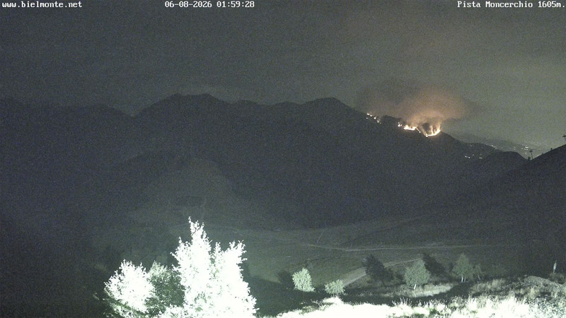 time-lapse frame, Bielmonte Monte Marca est webcam