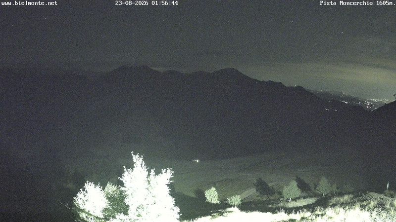 time-lapse frame, Bielmonte Monte Marca est webcam