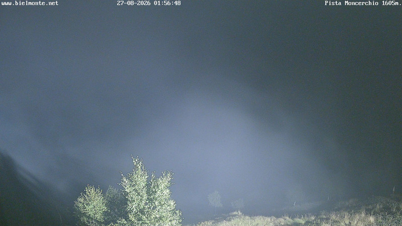 time-lapse frame, Bielmonte Monte Marca est webcam