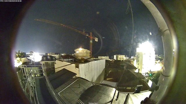 time-lapse frame, Oss. Met. di Gabicce Mare Puntamento Nord webcam