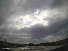 view from University Place Apartments - East Weather on 2025-07-06