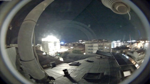 time-lapse frame, Oss. Met. di Gabicce Mare Puntamento Est webcam