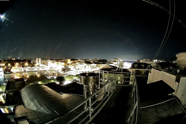 time-lapse frame, Oss. Met. di Gabicce Mare Puntamento Est webcam