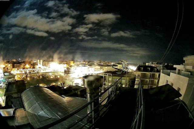 time-lapse frame, Oss. Met. di Gabicce Mare Puntamento Est webcam