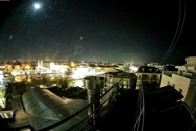time-lapse frame, Oss. Met. di Gabicce Mare Puntamento Est webcam