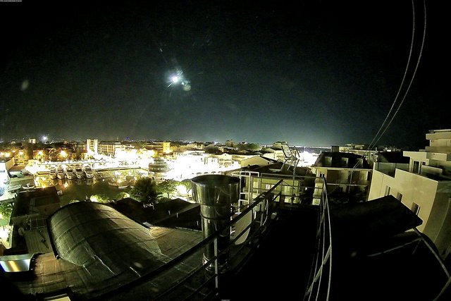 time-lapse frame, Oss. Met. di Gabicce Mare Puntamento Est webcam