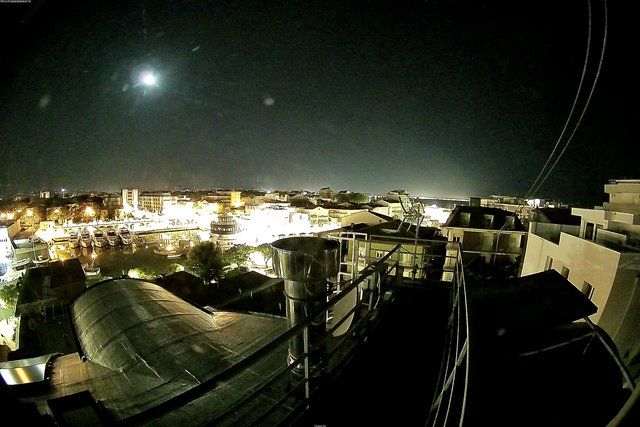 time-lapse frame, Oss. Met. di Gabicce Mare Puntamento Est webcam