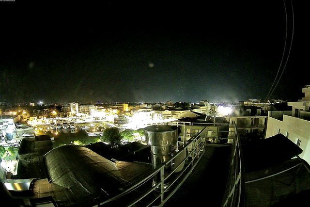 time-lapse frame, Oss. Met. di Gabicce Mare Puntamento Est webcam