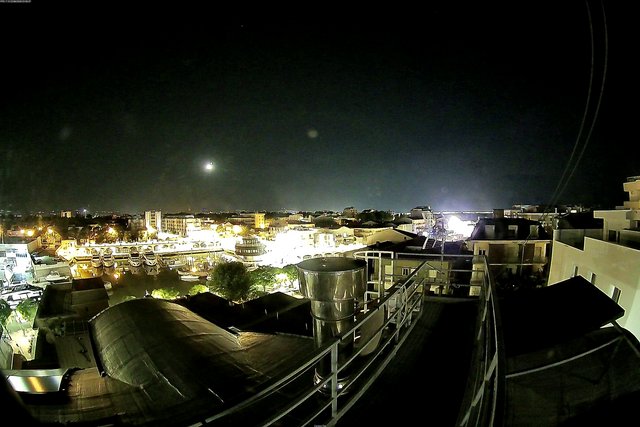time-lapse frame, Oss. Met. di Gabicce Mare Puntamento Est webcam