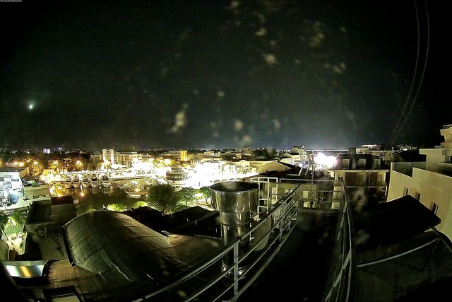 time-lapse frame, Oss. Met. di Gabicce Mare Puntamento Est webcam