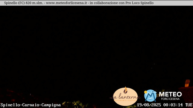 time-lapse frame, Spinello webcam