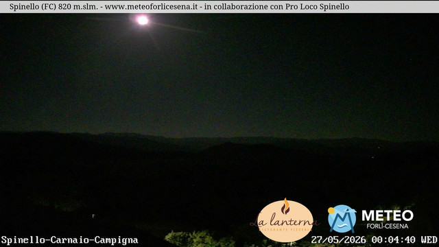 time-lapse frame, Spinello webcam