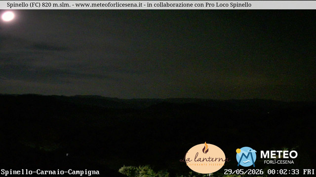 time-lapse frame, Spinello webcam