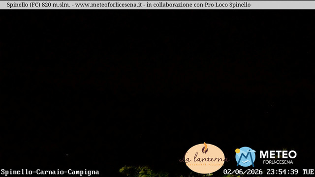 time-lapse frame, Spinello webcam