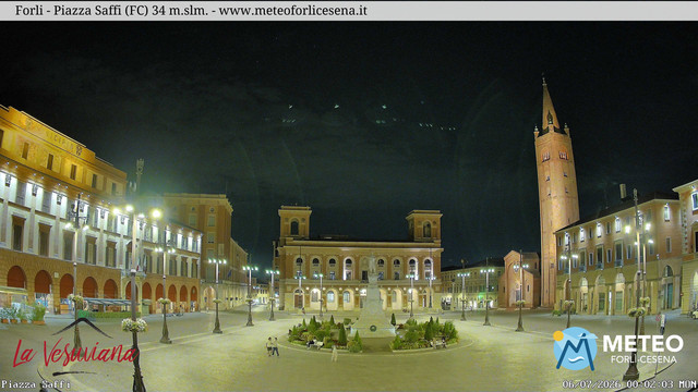 time-lapse frame, Forlì - Piazza Saffi webcam