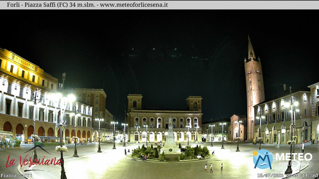 time-lapse frame, Forlì - Piazza Saffi webcam